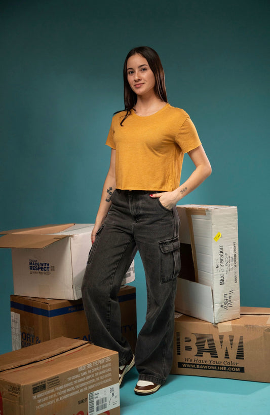Next Level Women’s Ideal Crop Tee