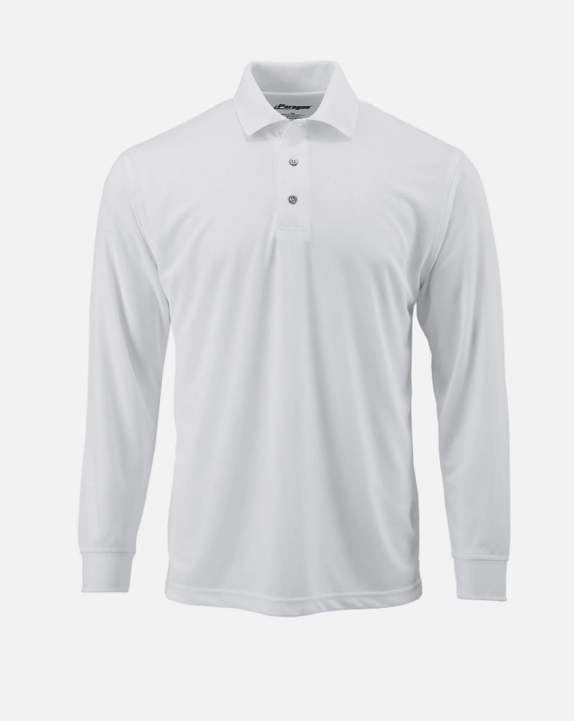 Paragon 110 - Mens LS Performance Mesh Polo