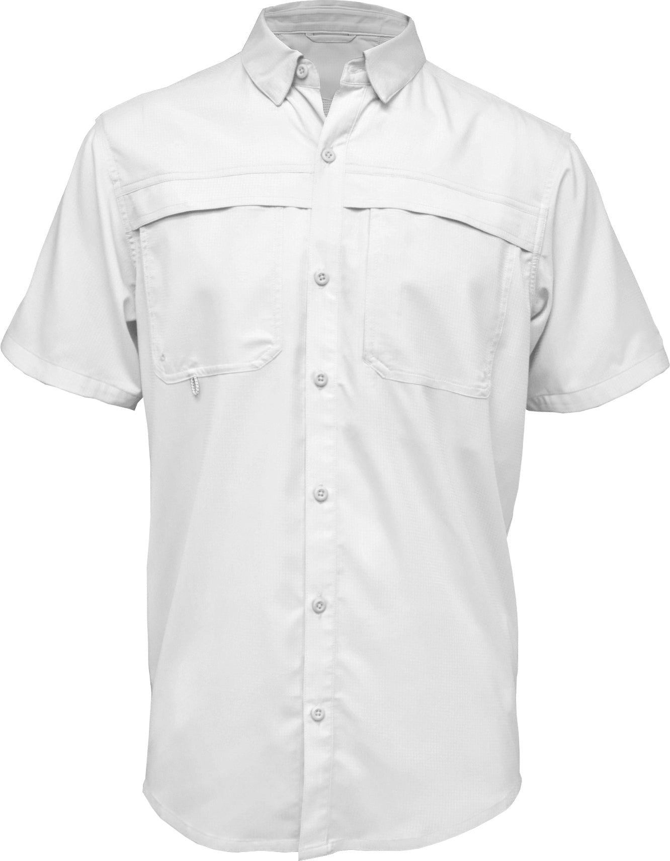 Men's Short Sleeve Fishing Shirt - Black