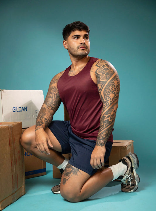 BAW Men Marathon Singlet MS20