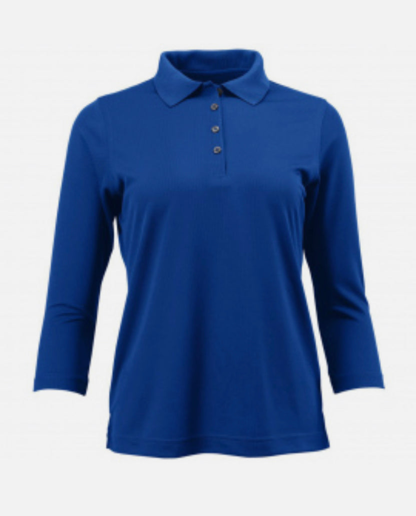 Paragon 120 - Lady Palm 3/4 Sleeve Polo