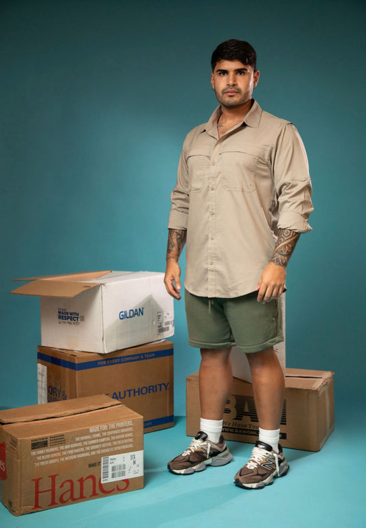 Men Long Sleeve Fishing Shirt