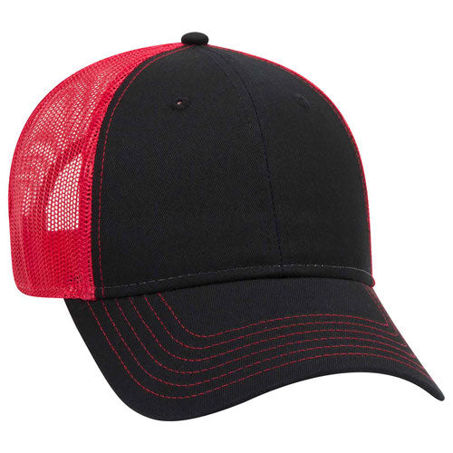 OTTO Cap - Six Panel Low Profile Mesh Back Trucker Hat