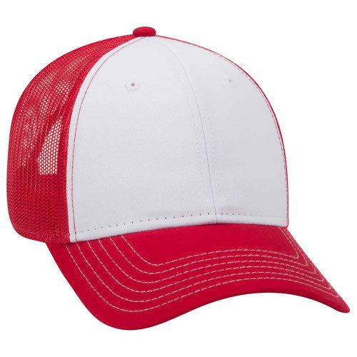 OTTO Cap - Six Panel Low Profile Mesh Back Trucker Hat