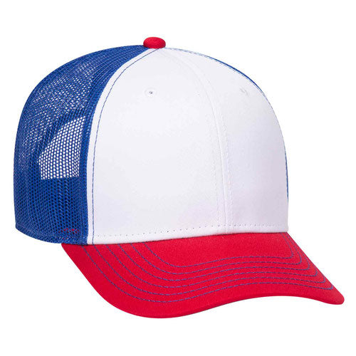 OTTO Cap - Six Panel Low Profile Mesh Back Trucker Hat