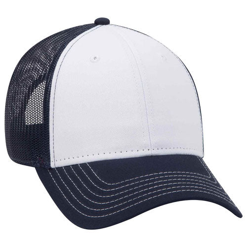 OTTO Cap - Six Panel Low Profile Mesh Back Trucker Hat