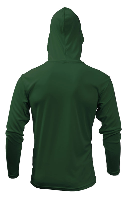 Xtreme-Tek Long Sleeve Hoodie - Dark Green