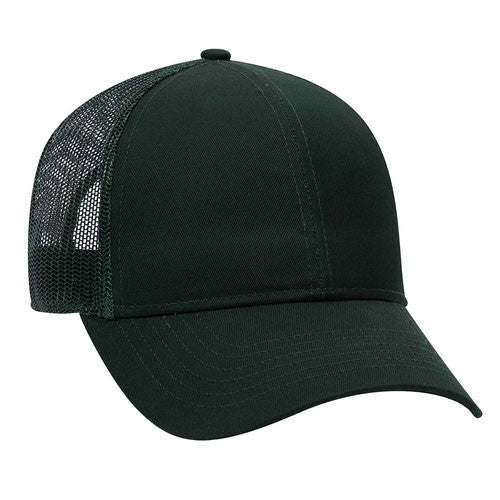 OTTO CAP - Panel Mid Profile Mesh Back Trucker Hat