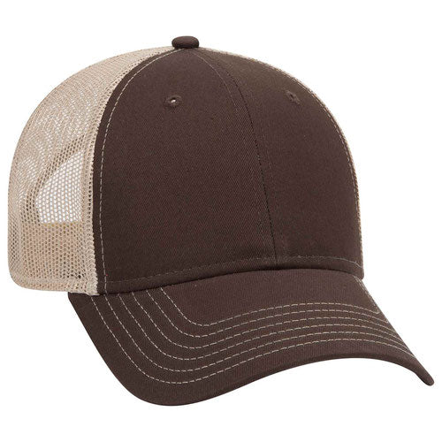 OTTO Cap - Six Panel Low Profile Mesh Back Trucker Hat