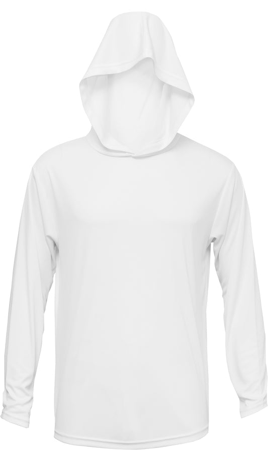 Xtreme-Tek Long Sleeve Hoodie - White