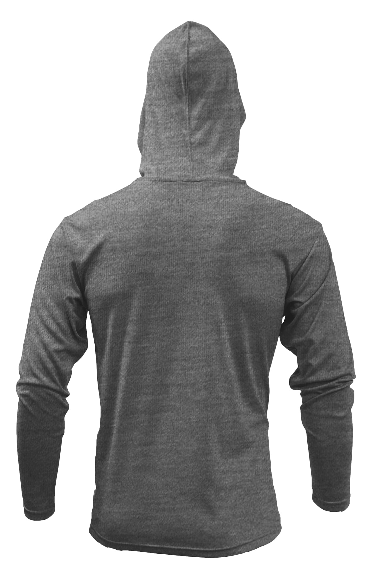 Xtreme-Tek Long Sleeve Hoodie - Heather Black