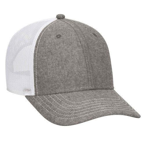 OTTO Cap - Six Panel Low Profile Mesh Back Trucker Hat