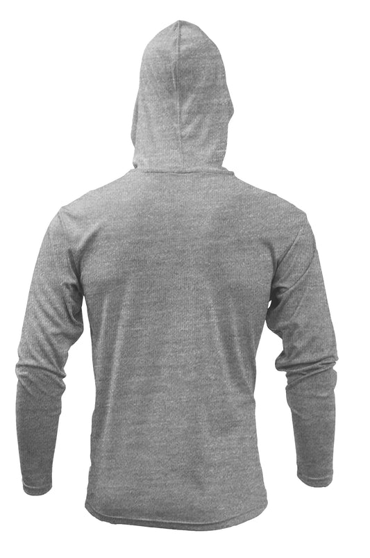 Xtreme-Tek Long Sleeve Hoodie - Heather Gray