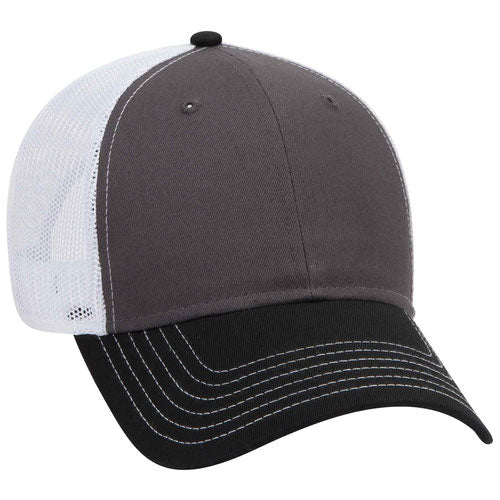 OTTO Cap - Six Panel Low Profile Mesh Back Trucker Hat