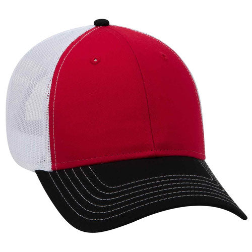 OTTO Cap - Six Panel Low Profile Mesh Back Trucker Hat