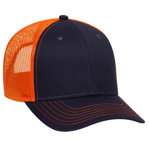 OTTO Cap - Six Panel Low Profile Mesh Back Trucker Hat