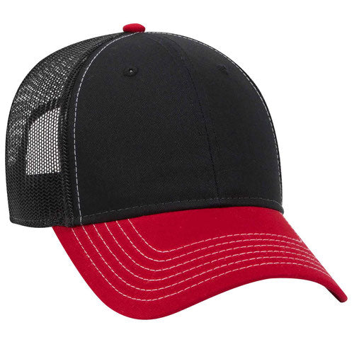 OTTO Cap - Six Panel Low Profile Mesh Back Trucker Hat