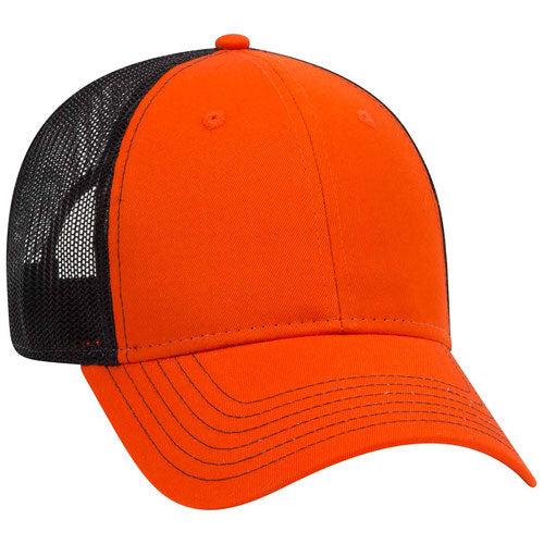 OTTO Cap - Six Panel Low Profile Mesh Back Trucker Hat