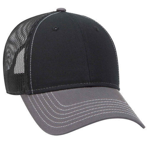 OTTO Cap - Six Panel Low Profile Mesh Back Trucker Hat