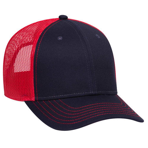 OTTO Cap - Six Panel Low Profile Mesh Back Trucker Hat