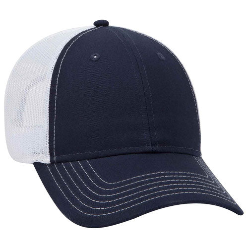 OTTO Cap - Six Panel Low Profile Mesh Back Trucker Hat