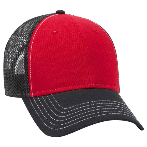 OTTO Cap - Six Panel Low Profile Mesh Back Trucker Hat