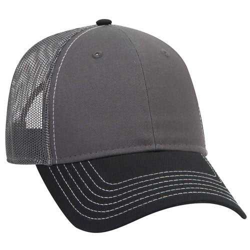 OTTO Cap - Six Panel Low Profile Mesh Back Trucker Hat