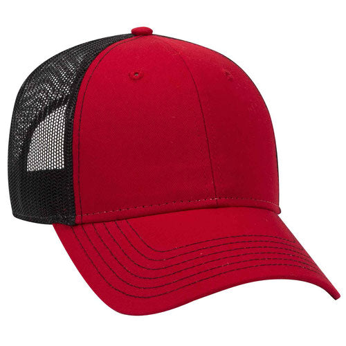 OTTO Cap - Six Panel Low Profile Mesh Back Trucker Hat