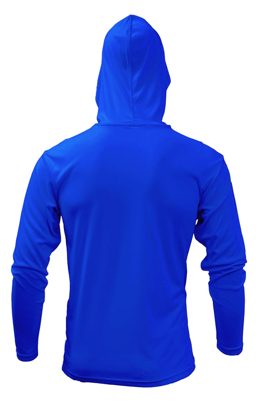 Xtreme-Tek Long Sleeve Hoodie - Royal Blue