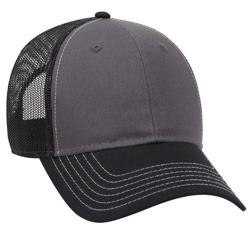 OTTO Cap - Six Panel Low Profile Mesh Back Trucker Hat