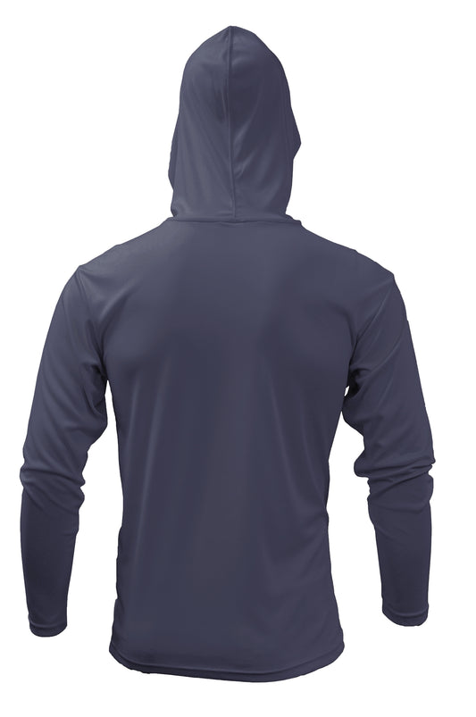 Xtreme-Tek Long Sleeve Hoodie - Navy