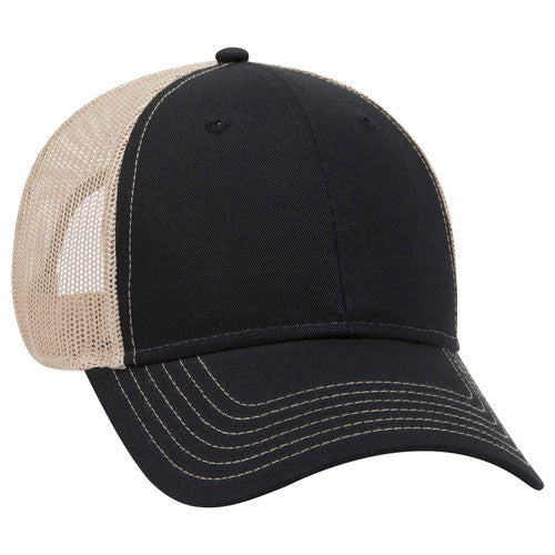 OTTO Cap - Six Panel Low Profile Mesh Back Trucker Hat